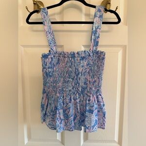 Lilly Pulitzer strap top